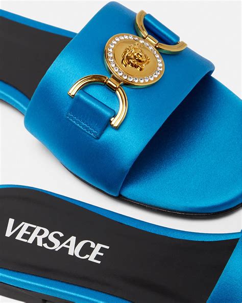 versace flats sale|versace medusa flats sandals women.